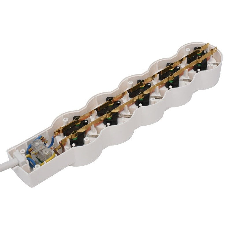Prelungitor Electric cu Intrerupator, 5 Prize si Protectie Copii, Cablu 3x1mm / 5m