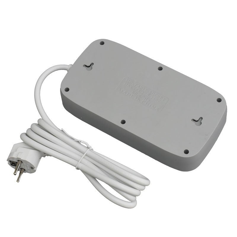 Prelungitor Multifunctional 5 prize - 2m cu 4 x USB 2,1A - PD si Intrerupator