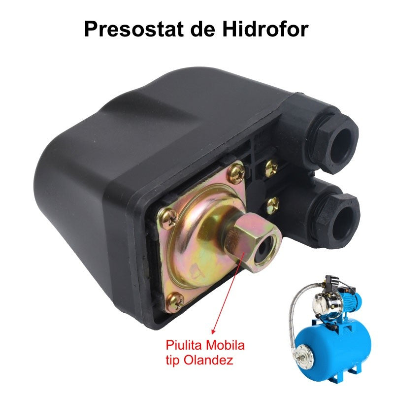 Presostat de Hidrofor cu Piulita Mobila
