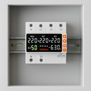 Protector Automat Trifazat 63A - ATS, Comutator Automat de Transfer cu Faza Prioritara / LGX3-1-63A