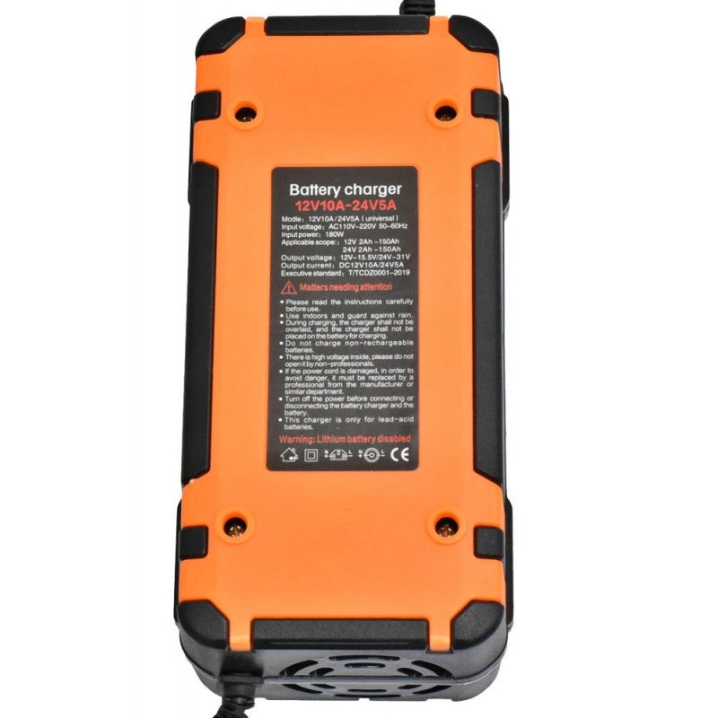 Redresor Auto cu Impuls Inteligent 12V-10A / 24V-5A