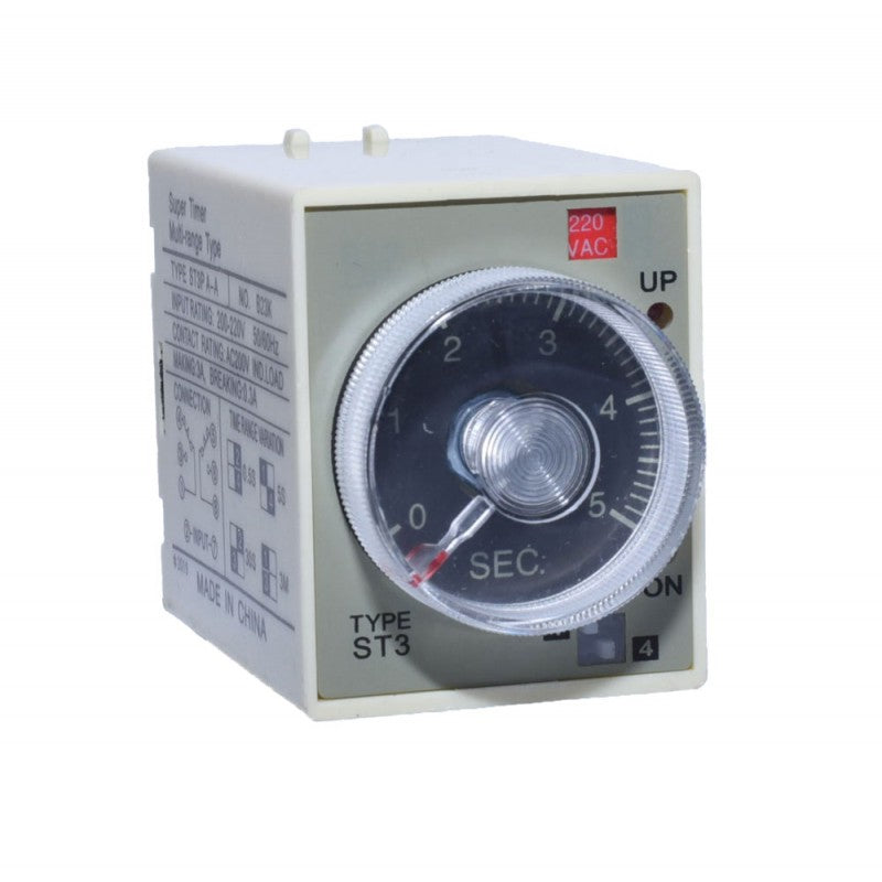Releu de Timp (Temporizator Mecanic) 0,5s-5s-30s-3m