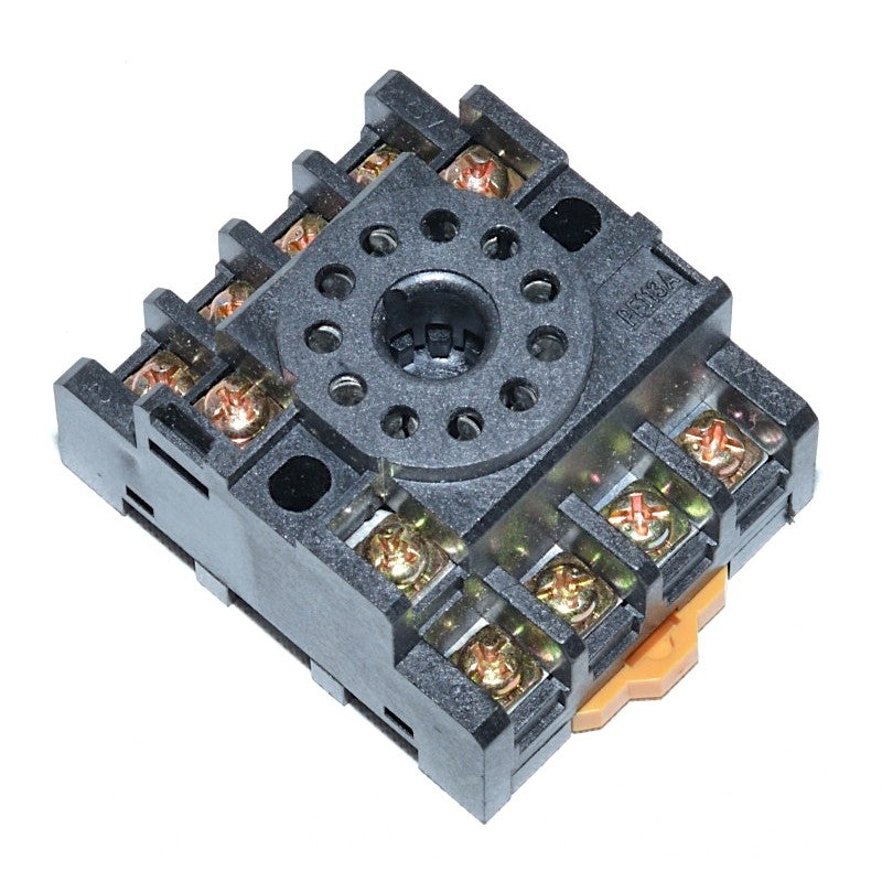 Releu Industrial 12V-DC/11P cu soclu