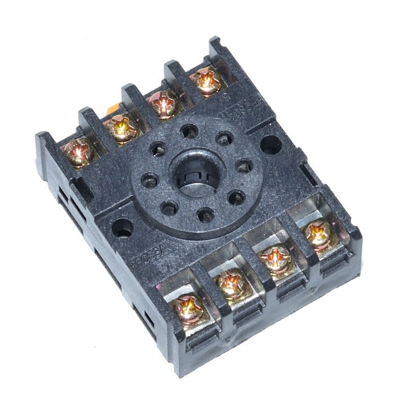 Releu Industrial 12V–DC/8P cu Soclu