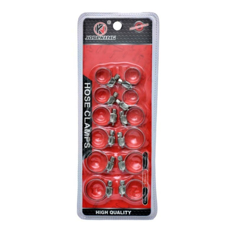 Set 12 Coliere din Inox cu Strangere pentru Furtun