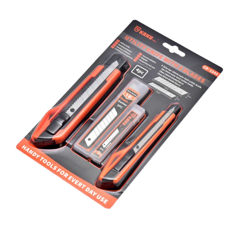 Set Cutter 4 Piese, 2 Cutter + 2 Set Rezerve