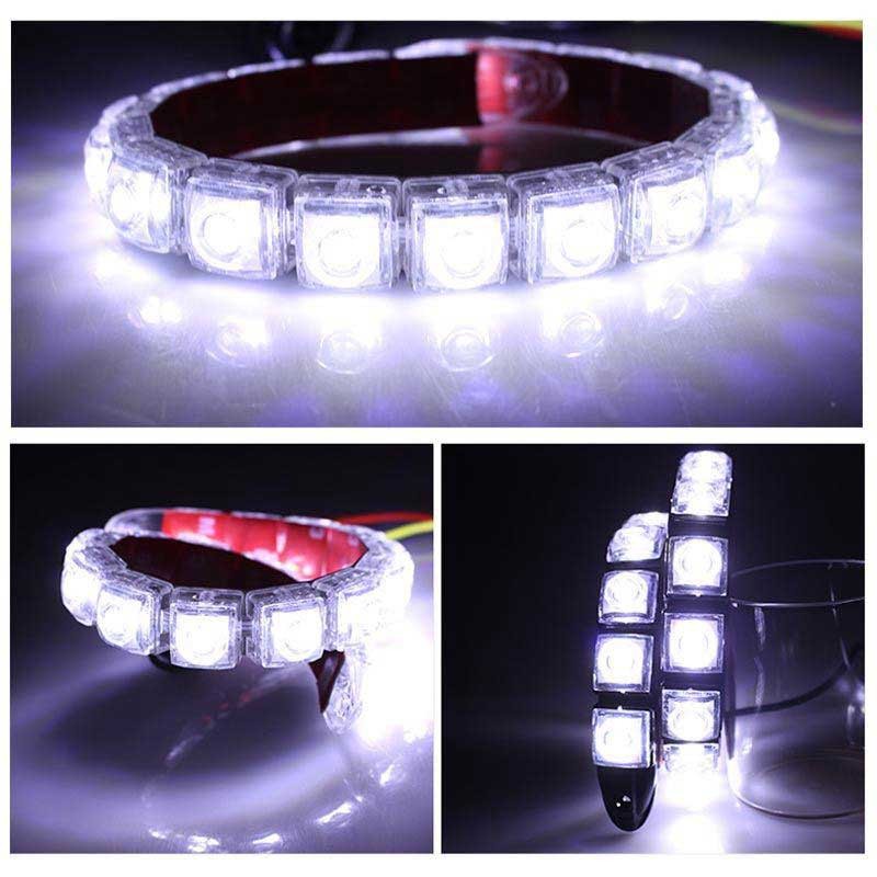 Set Lumini Auto 2 x 12 Led DRL 12V-12W