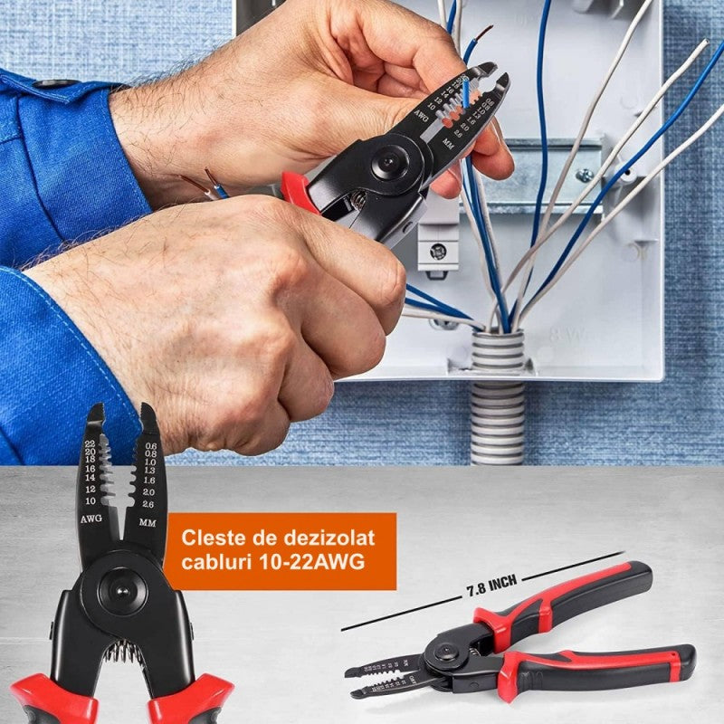 Set Multifunctional 5 in 1 - Patent, Dezizolat, Cleste, Sertizat, Foarfeca