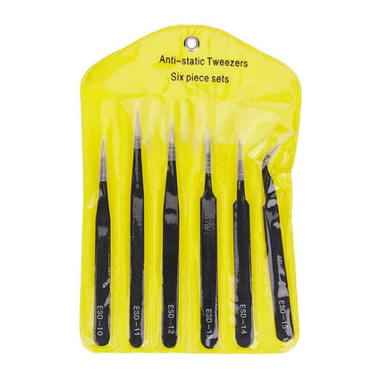 Set Pensete Fine Antistatic ESD 6Buc