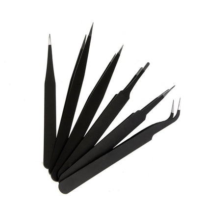 Set Pensete Fine Antistatic ESD 6Buc