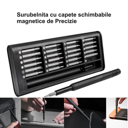 Set Surubelnita de Precizie cu Biti 24 în 1