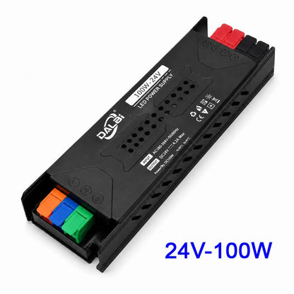 Sursa Alimentare LED 24V 100W 4.2A Slim cu Conectare Rapida Push-In