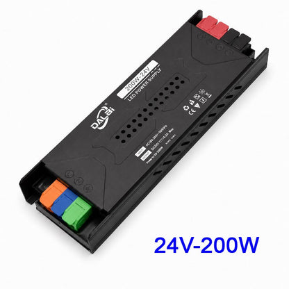 Sursa Alimentare LED 24V 200W 8.3A Slim cu Conectare Rapida Push-In