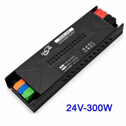 Sursa Alimentare LED 24V 300W 12.5A Slim cu Conectare Rapida Push