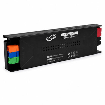Sursa Alimentare LED 24V 400W 16.6A Slim cu Conectare Rapida Push-In
