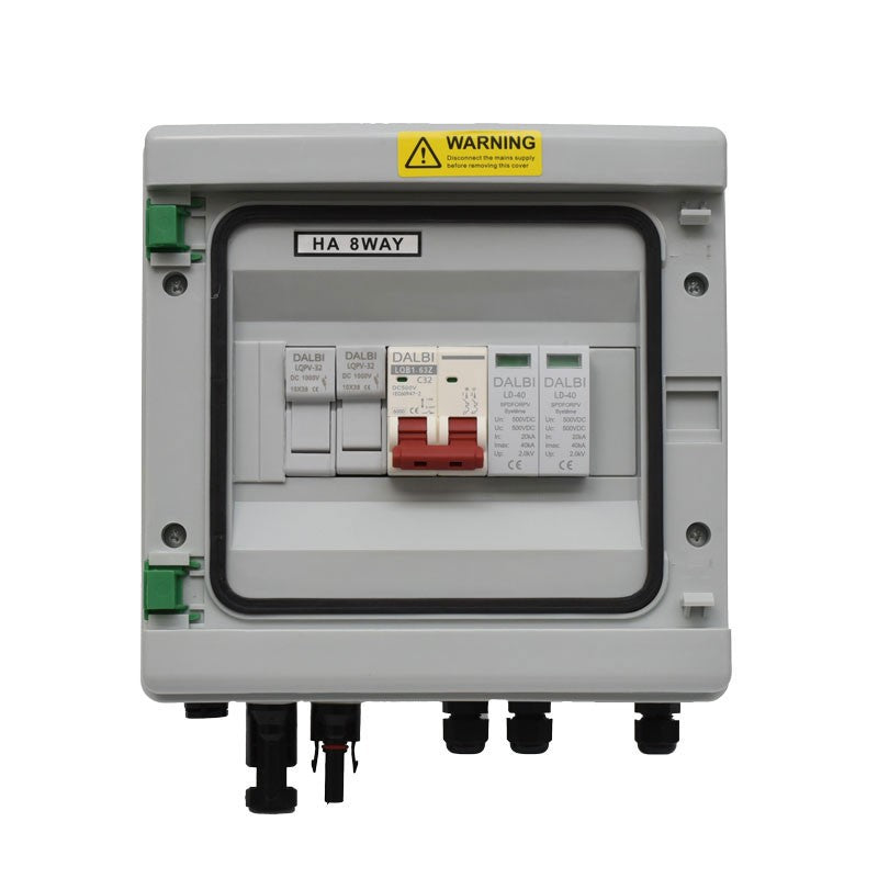Tablou de Protectie la Sisteme Fotovoltaice cu 1 String - 500VDC / HA6