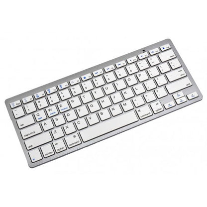 Tastatura Slim Argintie cu Bluetooth WB-8022
