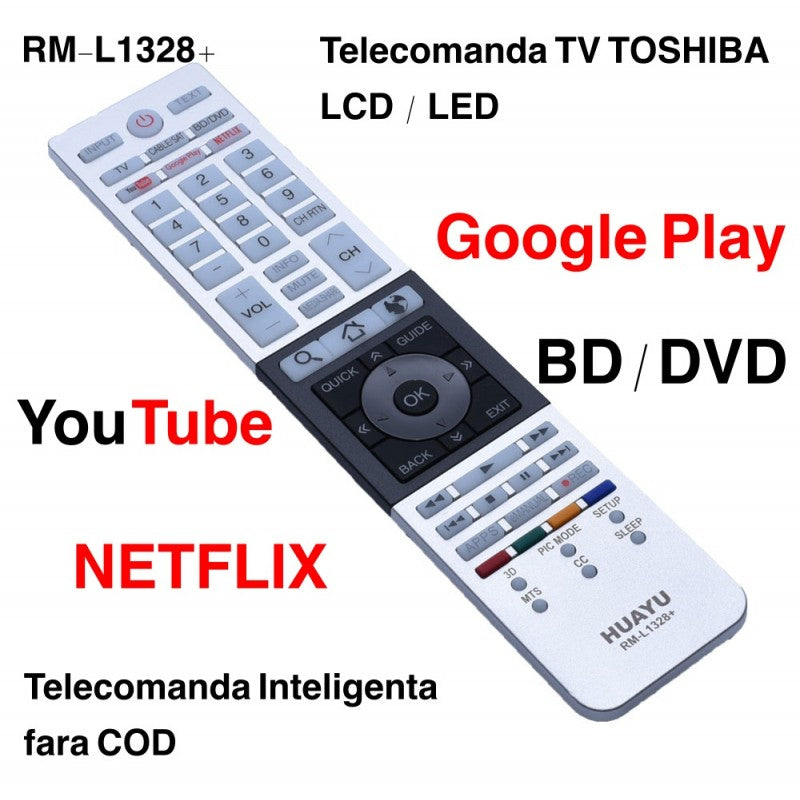Telecomanda TV/LCD/LED TOSHIBA