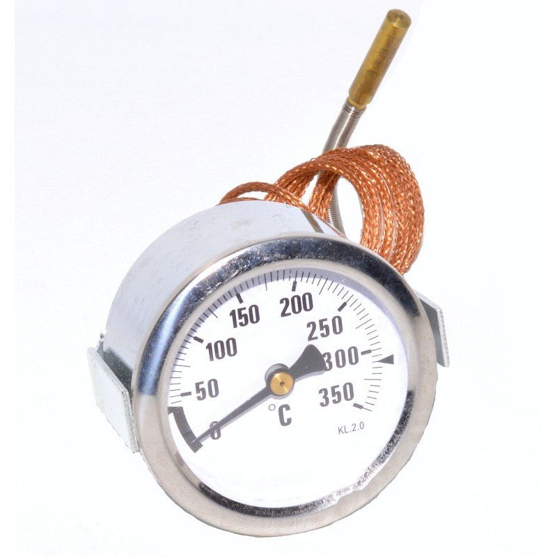 Termometru cu capilar metalic 0–350˚C pentru monitorizarea temperaturii in instalatii termice, cazane si boilere