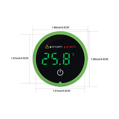Termometru Digital pentru Acvariu cu afisaj Led si montaj pe geam AT-3