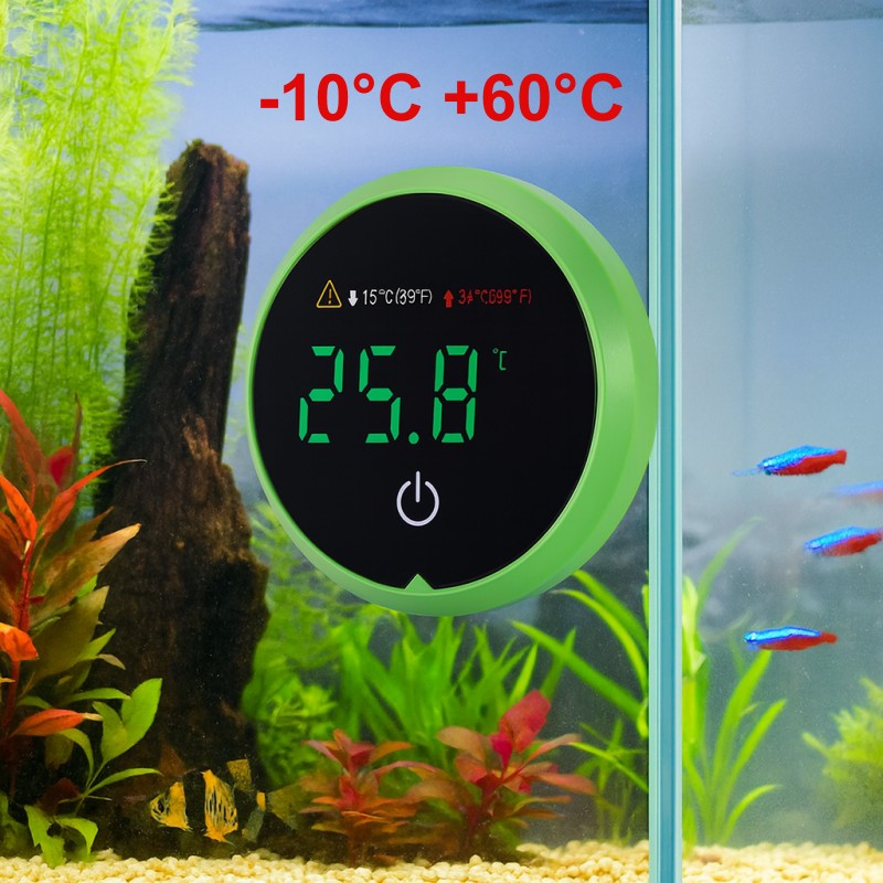 Termometru Digital pentru Acvariu cu afisaj Led si montaj pe geam AT-3