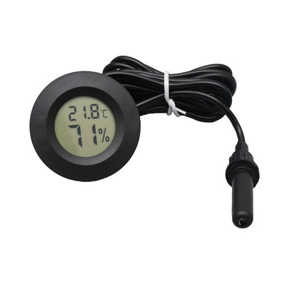 Termometru - Higrometru Digital HT-3 Incastrabil cu Sonda si Afisaj LCD