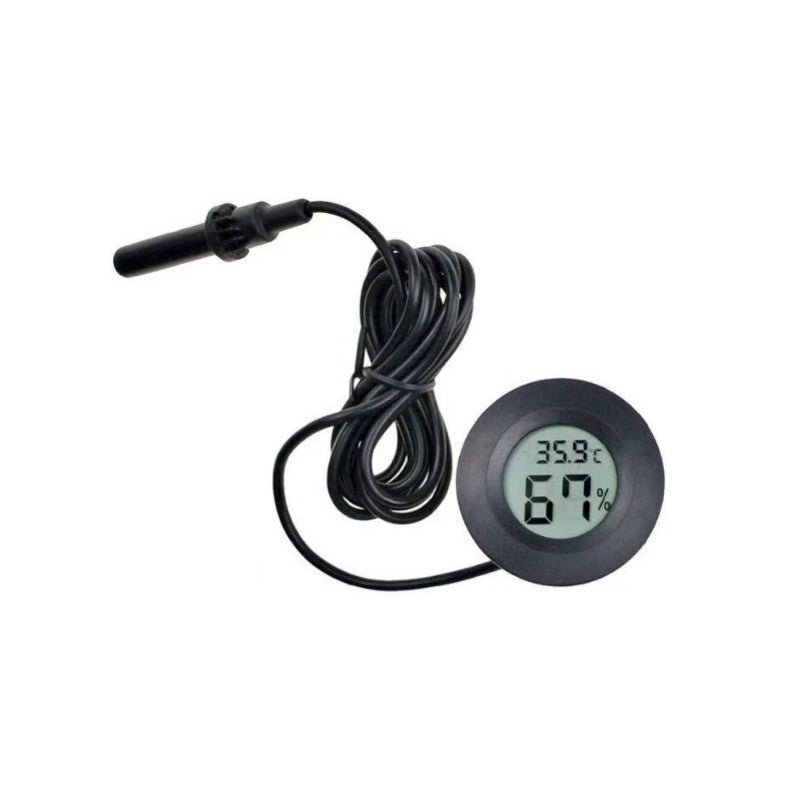 Termometru - Higrometru Digital HT-3 Incastrabil cu Sonda si Afisaj LCD