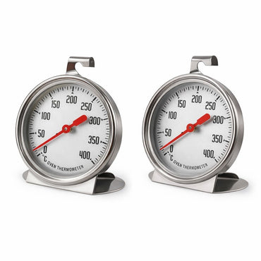 Termometru Metalic Analog pentru Cuptor 0–400 grade Celsius – Masurare Temperatura Aer