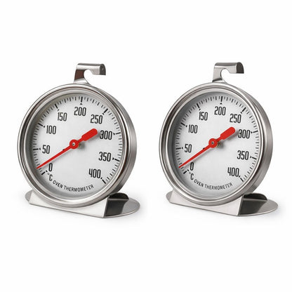 Termometru Metalic Analog pentru Cuptor 0–400 grade Celsius – Masurare Temperatura Aer
