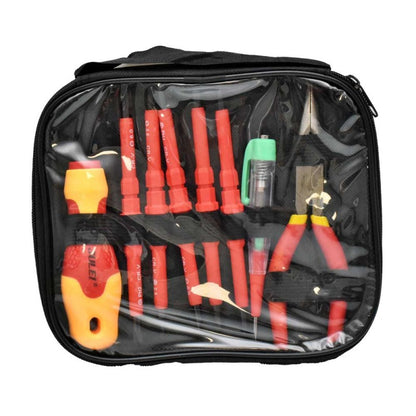 Trusa 12 Unelte de Electrician, Surubelnite si Sfic