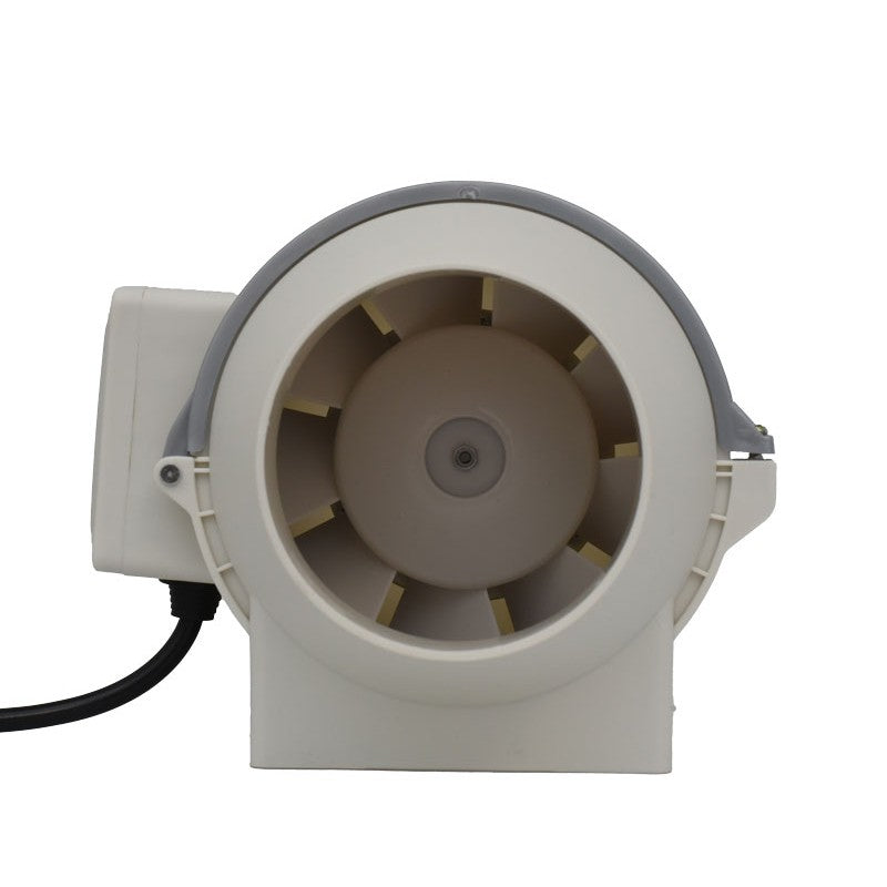Ventilator Profesional pentru Tubulatura in Linie HZ-100, Putere 30W, Debit 220m3/h, Ø100mm - Dalbi HZ-100
