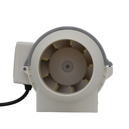 Ventilator Profesional pentru Tubulatura in Linie HZ-100, Putere 30W, Debit 220m3/h, Ø100mm - Dalbi HZ-100